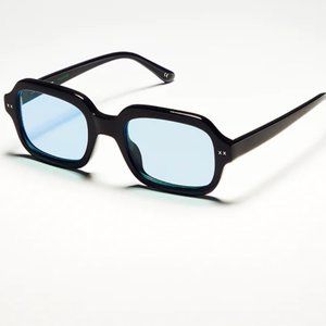 Lexxola Jordy Sunglasses - Black / Blue